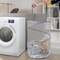 Mesh Popup Laundry Hamper 115L Collapsible Laundry Basket Extra Large Capacity Foldable Clothing Storage Basket with Handles
